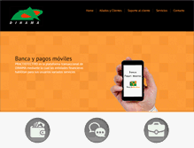 Tablet Screenshot of dinama.com